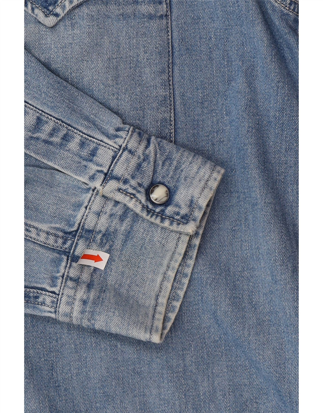 LEVI'S Denimskjorte til mænd Stor blå bomuld