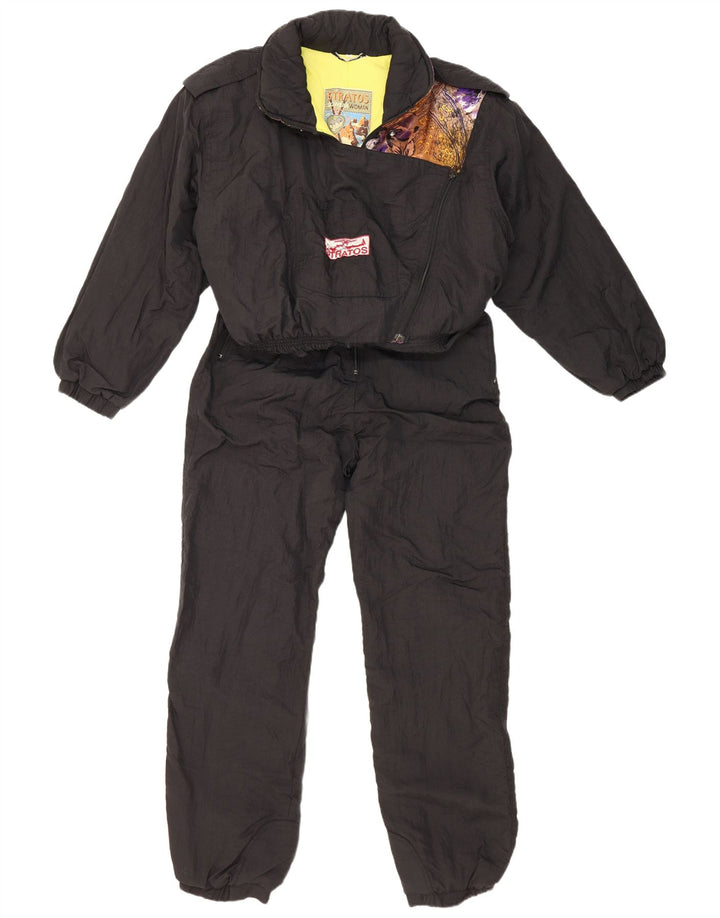 Stratos Dame Ski Jumpsuit IT 42 Medium Sort Nylon