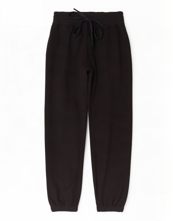 Lotto Womens Fleece Tracksuit Trousers Joggers UK 6 XS Black Polyester