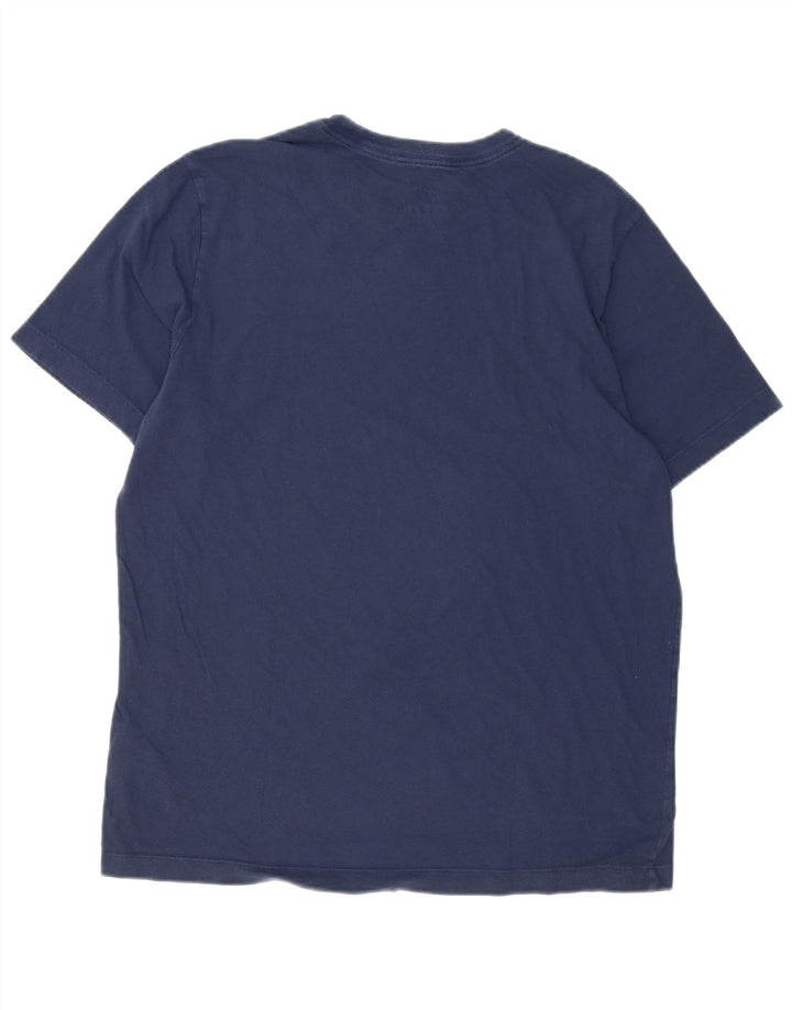 Nike T-shirt top til mænd, stor marineblå bomuld