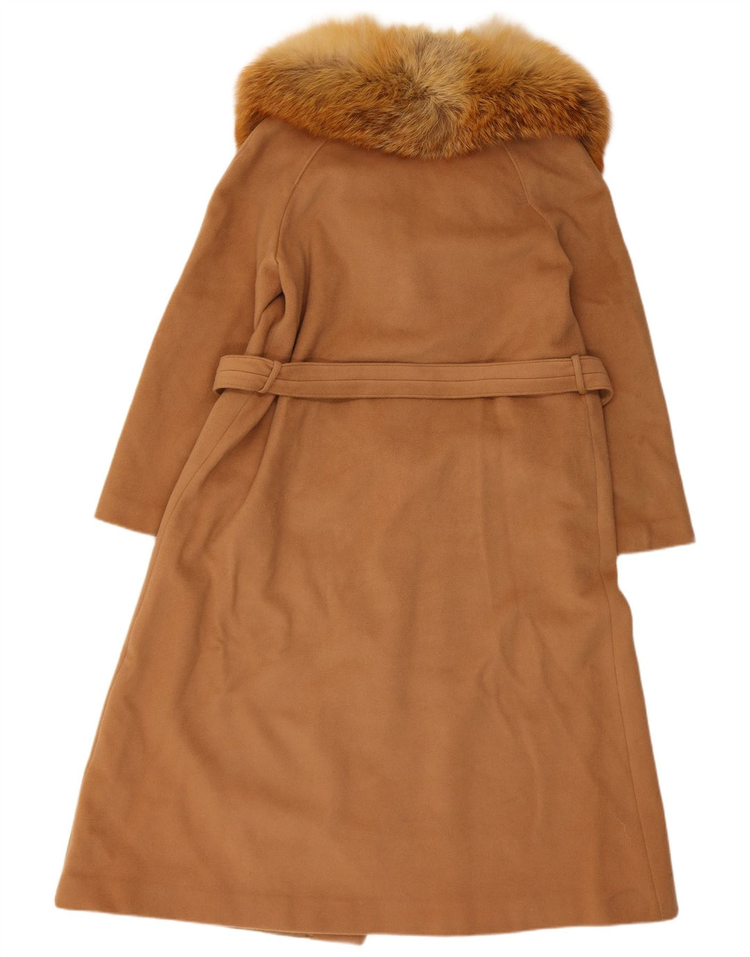 Micheli Dame Overfrakke UK 14 Medium Brun Uld
