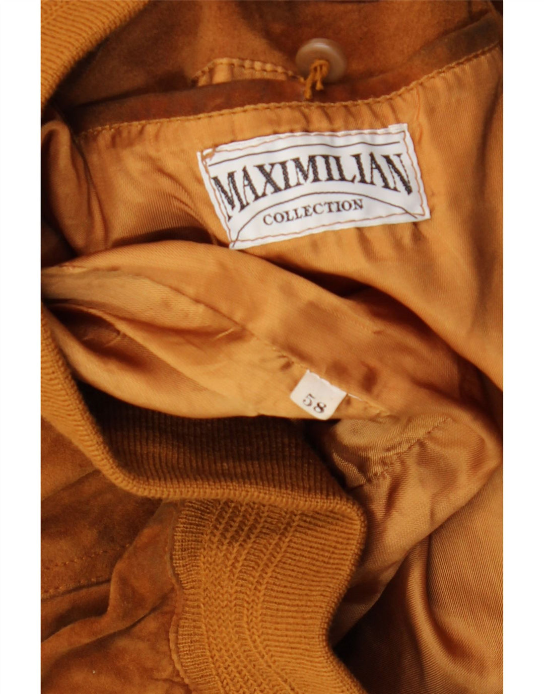 Maxi Milian Herre Ruskind Bomber Jacket IT 58 4XL Brun