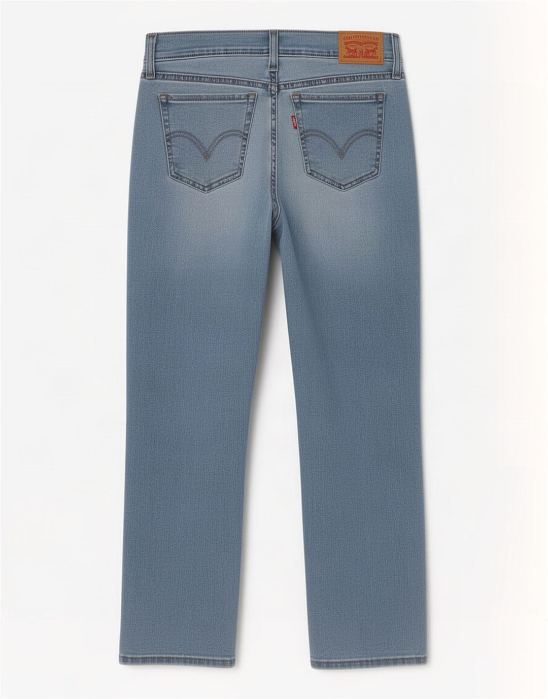 Levi's Womens Cropped Jeans W25 L23 Blå Bomuld