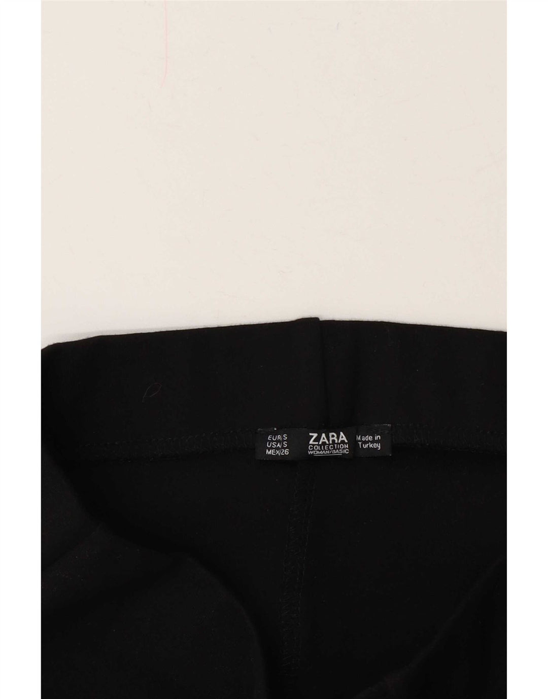 Zara Pencil Skirt Small W26 Black