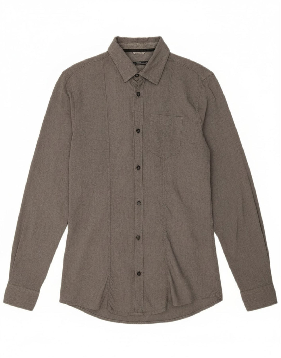 Daniele Alessandrini Herreskjorte Stor grå viskose