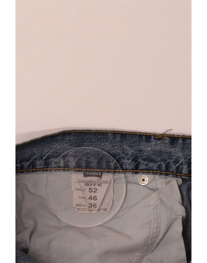 Carrera herre cropped jeans W36 L25 blå bomuld