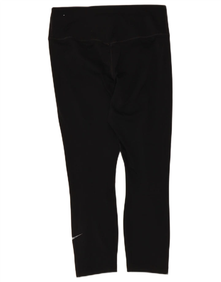Nike Dame Dri Fit Leggings UK 12 Medium Sort