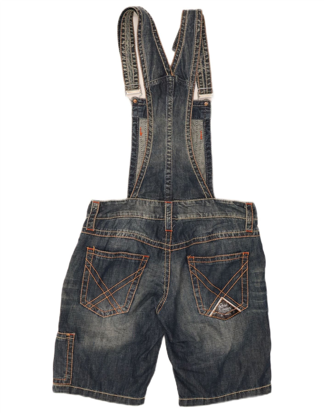 ROY ROGERS Damebukser denimshorts IT 41 Small W27 Blå Bomuld