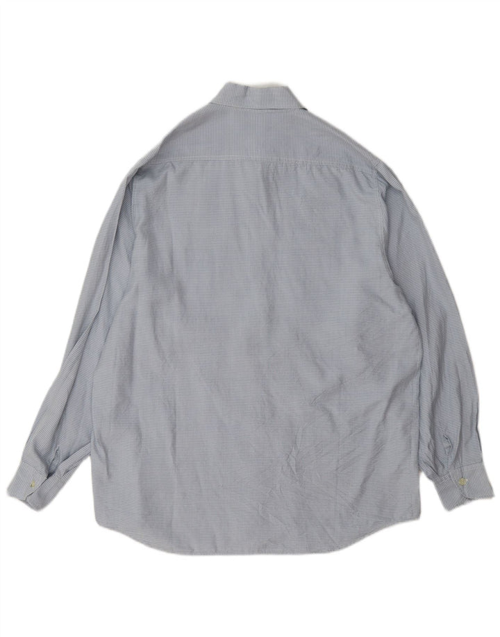Ballon Dame Oversized Shirt EU 36 Small Blue Gingham Silke