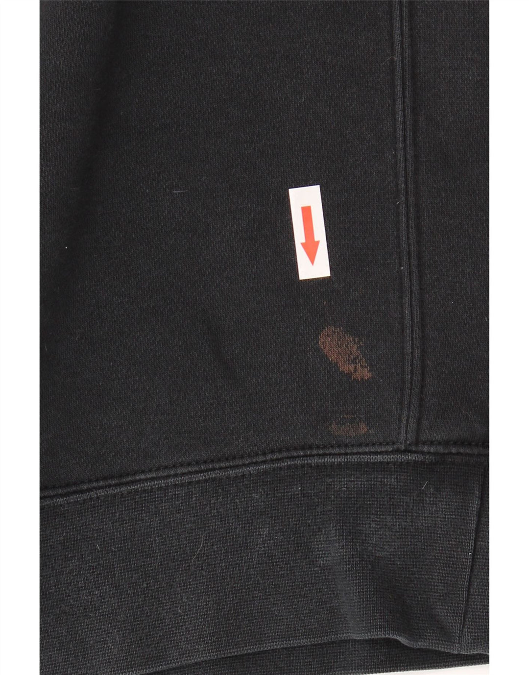 NIKE sweatshirt til mænd Medium Sort bomuld