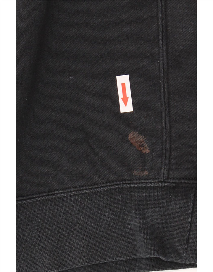 NIKE sweatshirt til mænd Medium Sort bomuld