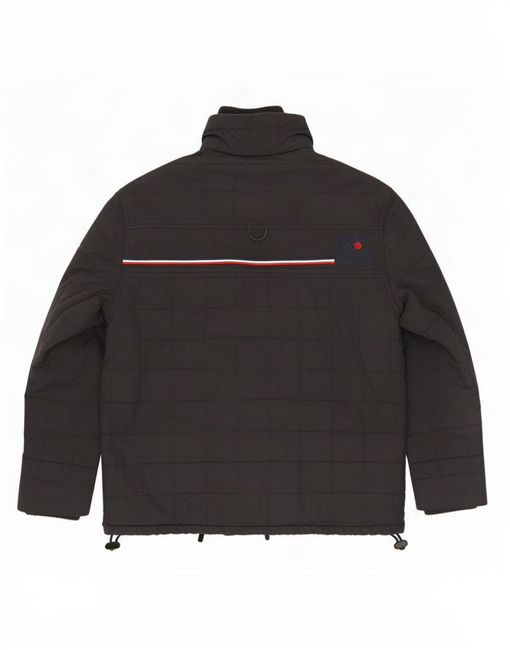 Superdry Polstret Herrejakke UK 38 Medium Sort Nylon