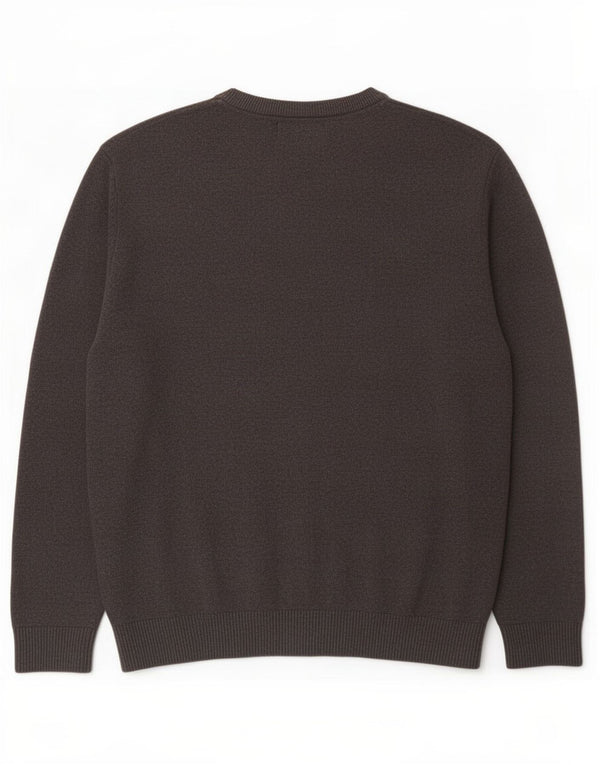 Joules Herre Crew Neck Jumper Sweater Stor Grå Bomuld