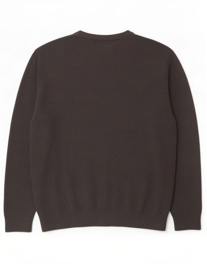 Joules Herre Crew Neck Jumper Sweater Stor Grå Bomuld