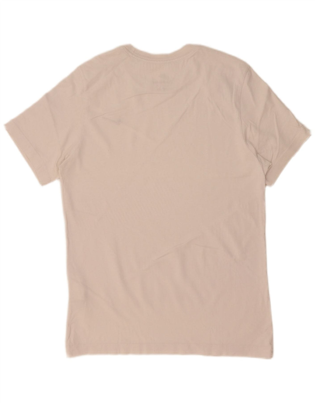 Nike T-shirt top til mænd, lille hvid bomuld
