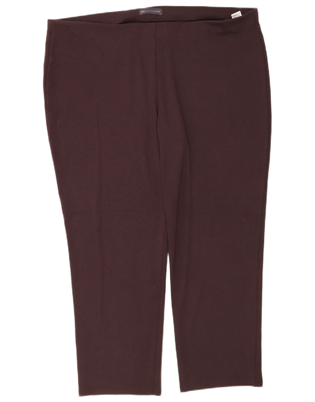 Marks & Spencer Dame Slim Leggings UK 22 3XL Brun Polyester