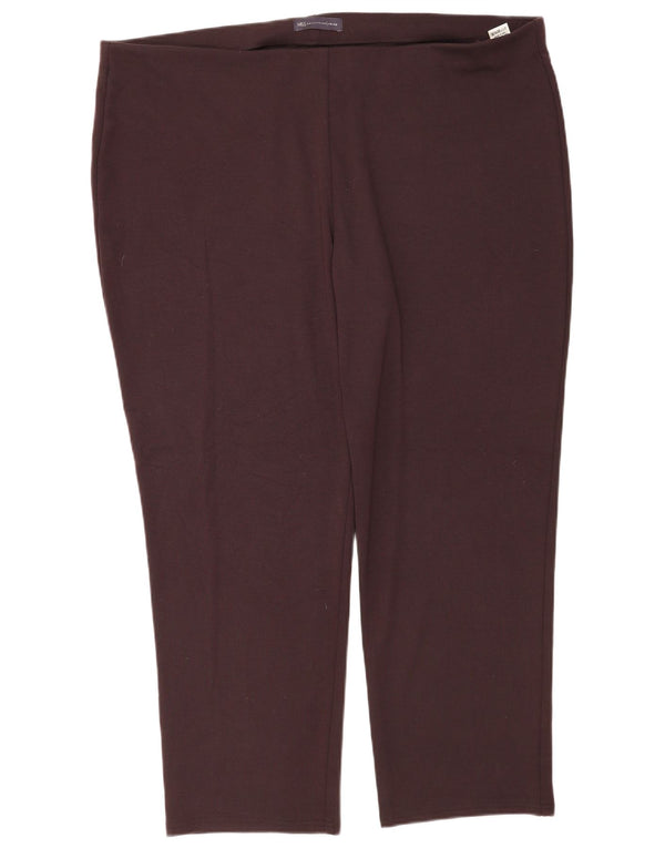 Marks & Spencer Dame Slim Leggings UK 22 3XL Brun Polyester