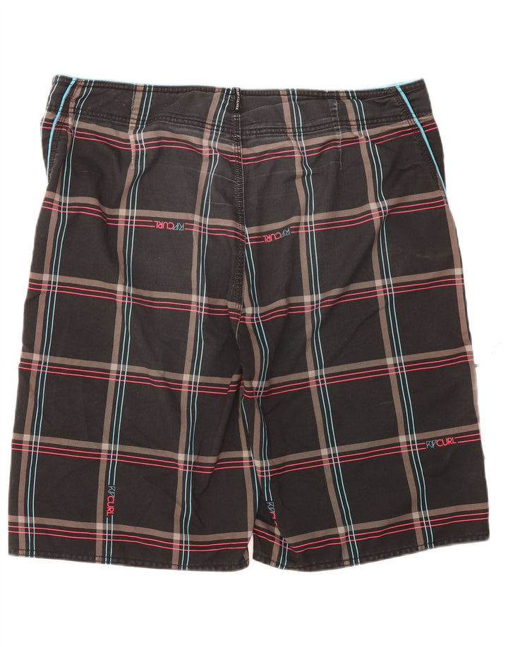 Rip Curl Herre grafiske svømmeshorts XL Grå ternet