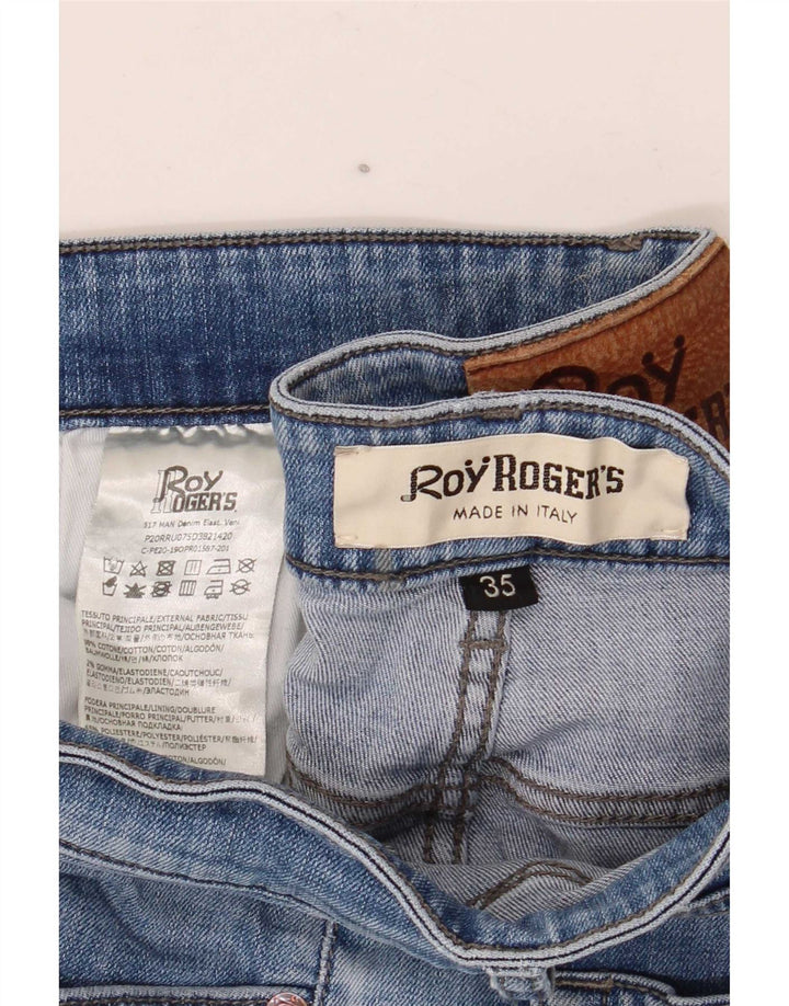 Roy Rogers Dame Skinny Jeans W35 L32 Blå