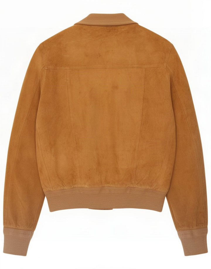 Vintage Herre Ruskind Bomber Jacket IT 50 Large Beige