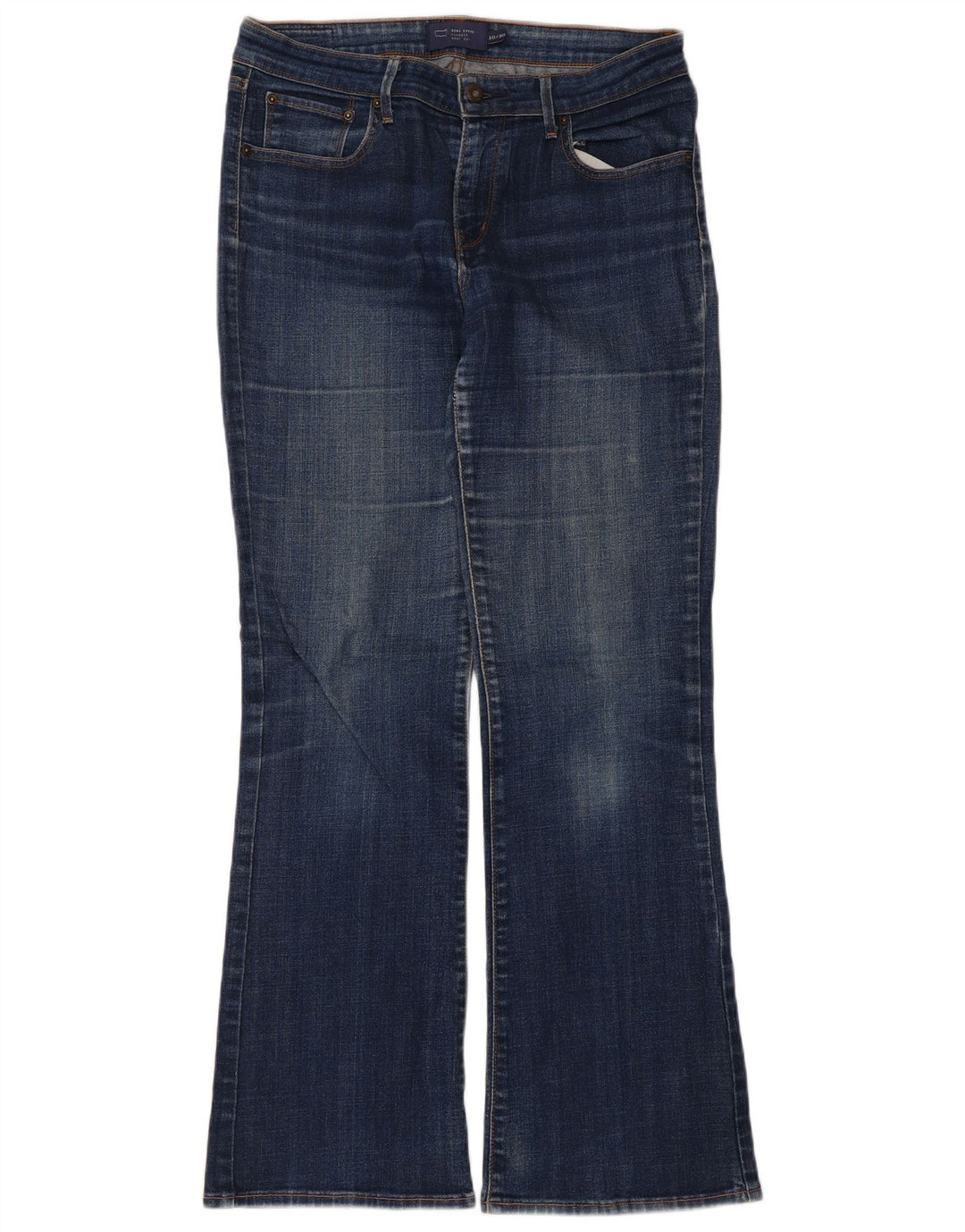 Levi's Dame Demi Curve Bootcut Jeans US 10 Large W30 L31 Navy Blue