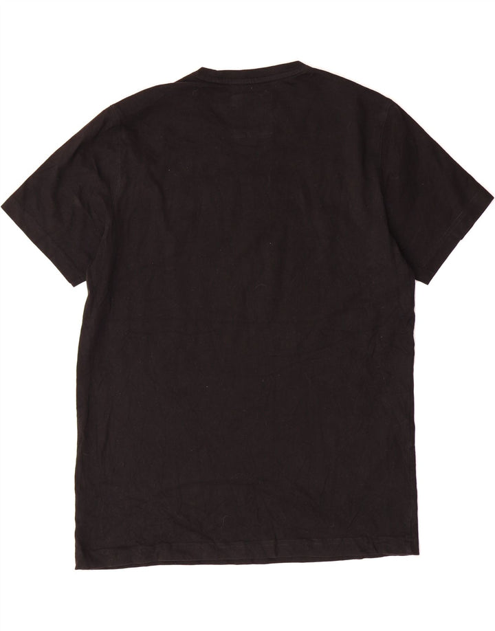 CREW CLOTHING Mens T-Shirt Top Large Black Cotton Vintage Crew Clothing and Second-Hand Crew Clothing from Messina Hembry 