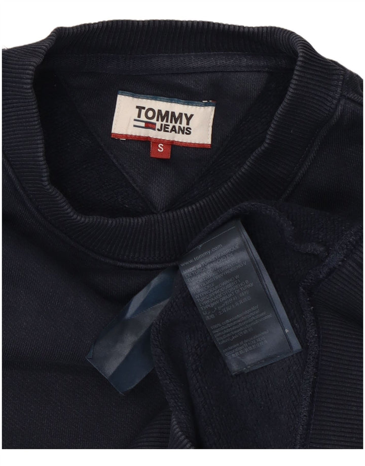 Tommy Hilfiger Sweatshirt til mænd, lille marineblå bomuld
