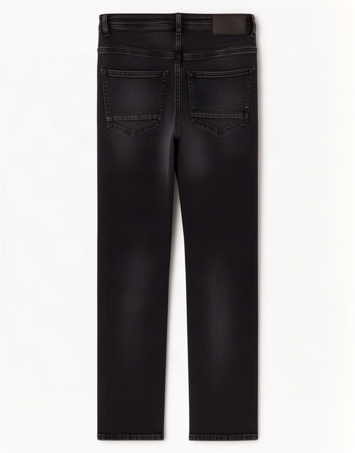 Hugo Boss Herre Delaware Slim Jeans W30 L30 Sort