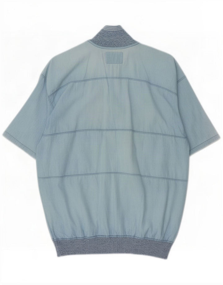 Malagrida Kortærmet herretrøje Medium Blue Colourblock