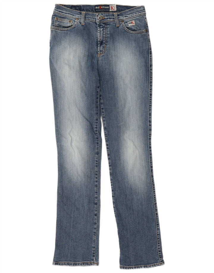 Roy Kompakt Dame Straight Jeans W30 L31 Blå Bomuld