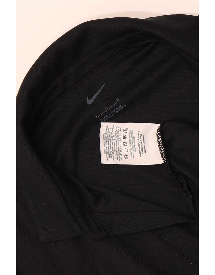 Nike San Francisco polotrøje til kvinder UK 14 Stor sort polyester