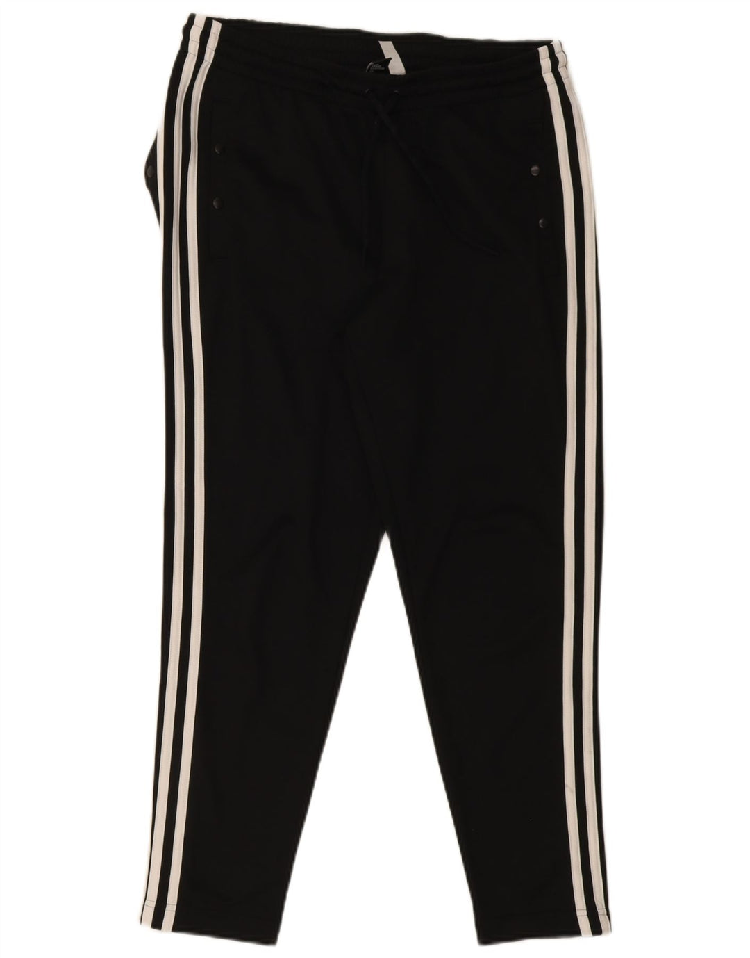 Adidas Træningsdragtsbukser til kvinder UK 12/14 Medium Sort Polyester