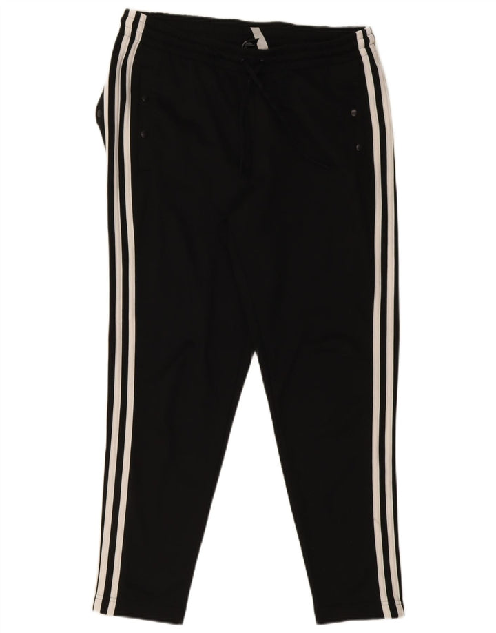 Adidas Træningsdragtsbukser til kvinder UK 12/14 Medium Sort Polyester