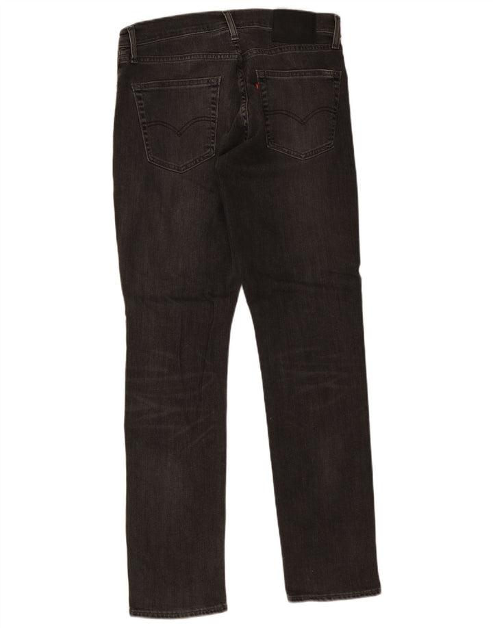 Levi's Herre 511 Slim Jeans W32 L32 Sort Bomuld