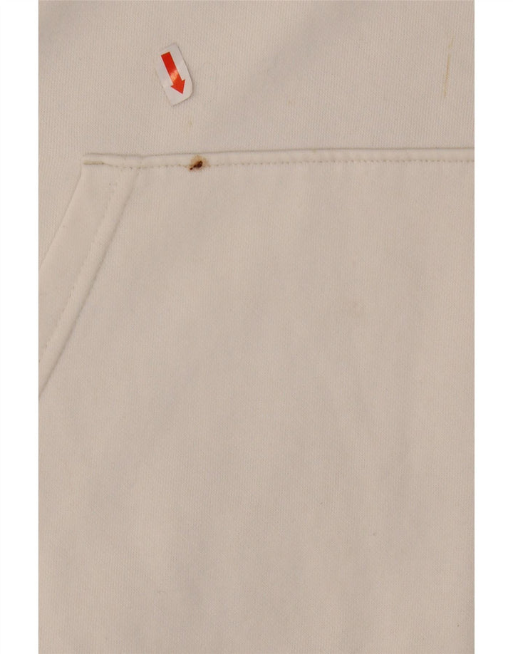 VANS Grafisk hættetrøje til kvinder UK 18 XL Hvid bomuld