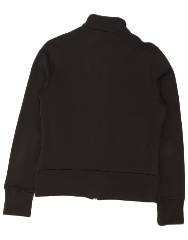 Adidas træningsdragt topjakke til kvinder UK 14 Medium Sort Polyester