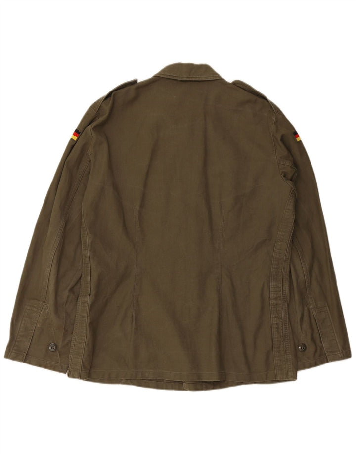 VINTAGE Military Jacket til mænd UK 36 Small Green