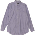 Hugo Boss Herreskjorte Medium Blue Pinstripe Bomuld