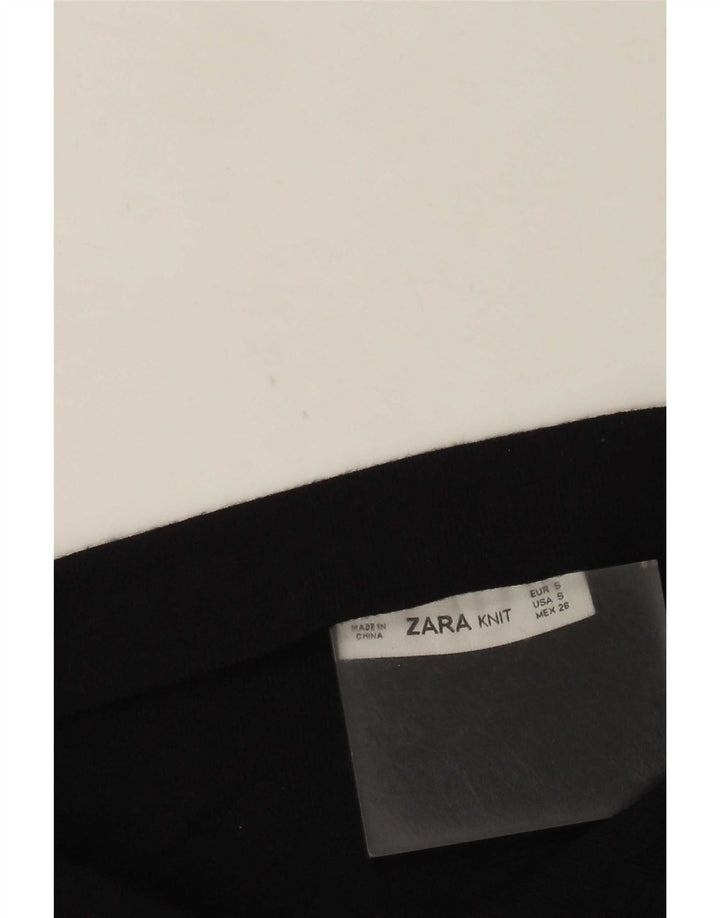 Zara Dame Mini-nederdel Small W26 Marineblå