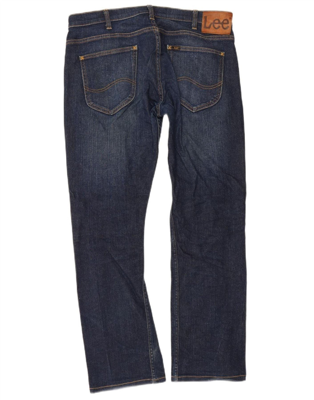 Lee Herre Powell Bootcut Jeans W36 L34 Marineblå Bomuld