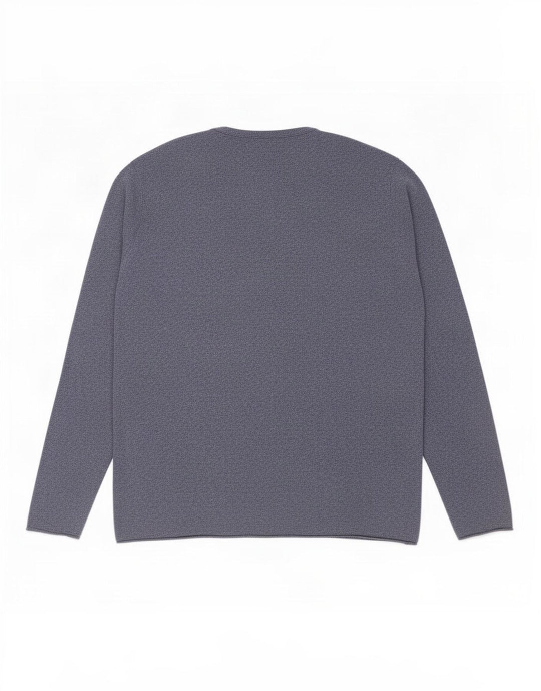 Zara Herre sweater med rund hals, stor blå