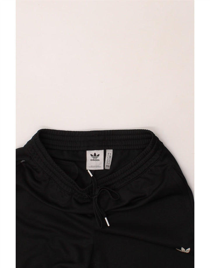 ADIDAS Mens Tracksuit Trousers Small  Black Polyester Vintage Adidas and Second-Hand Adidas from Messina Hembry 