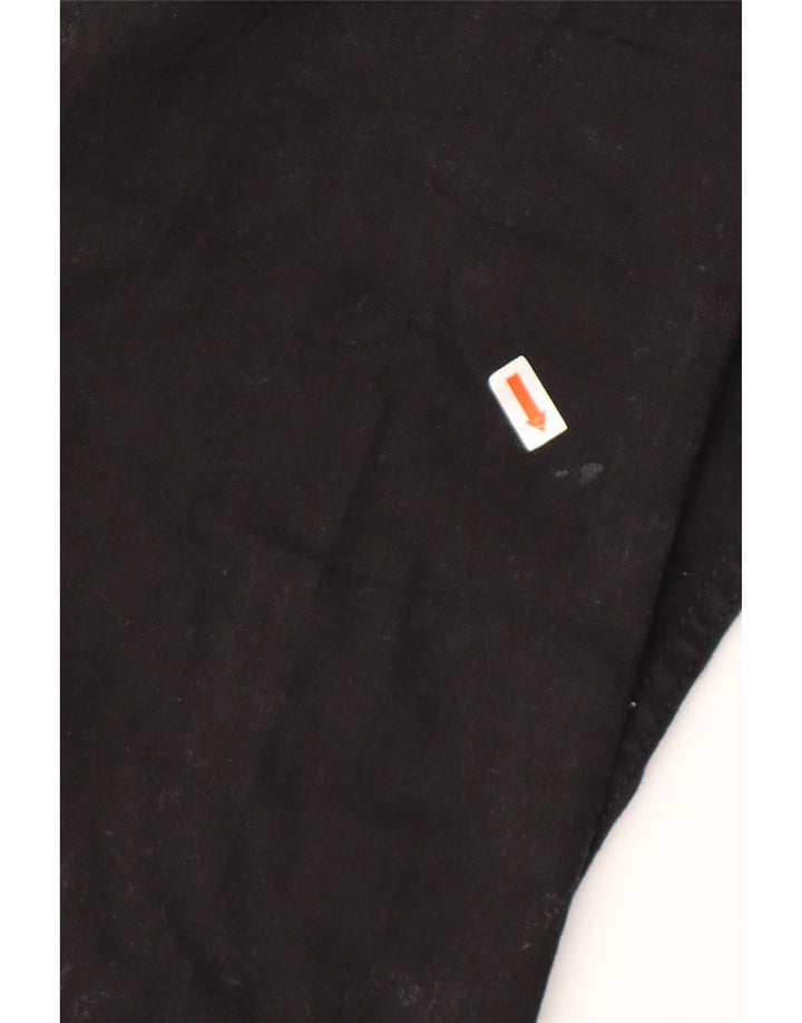 LEE Dame Bootcut Jeans US 10 Large W32 L32 Sort Bomuld
