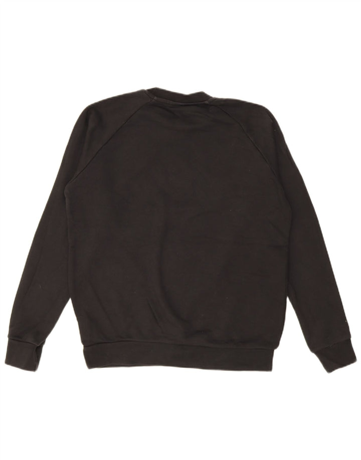 Adidas grafisk sweatshirt til mænd, lille sort bomuld
