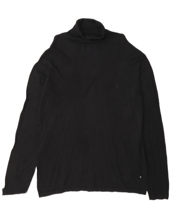 Nautica Herre rullehals sweater 2XL sort bomuld