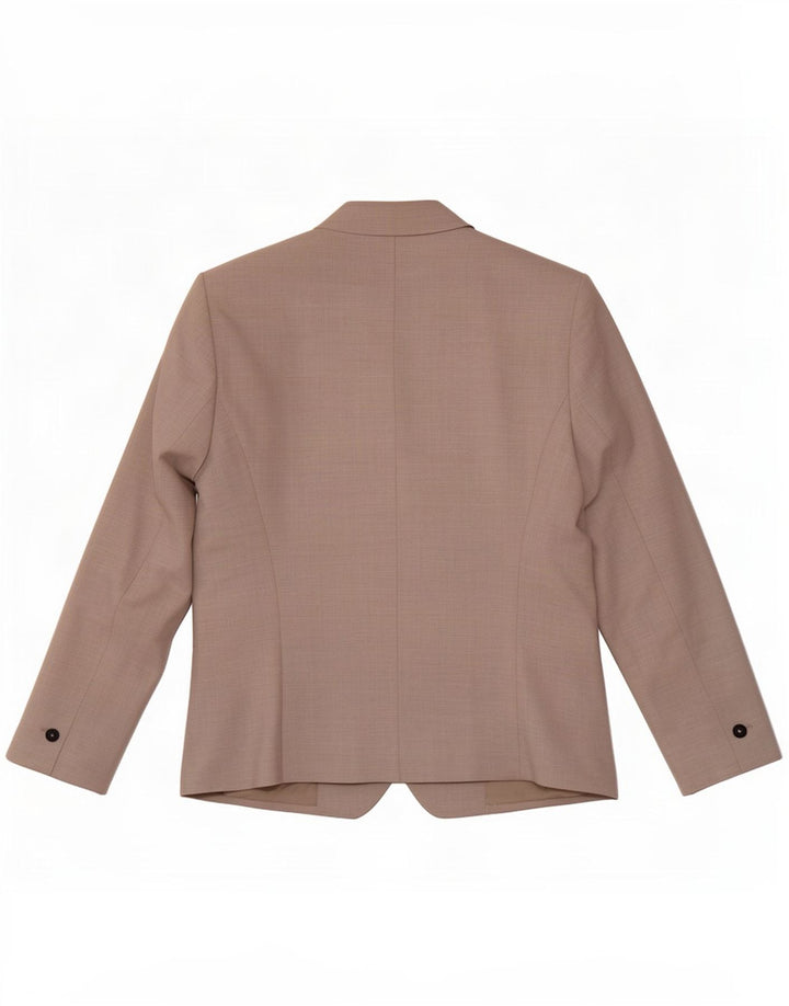Zara Dame 1 Knap Blazer Jakke EU 42 Stor Grå