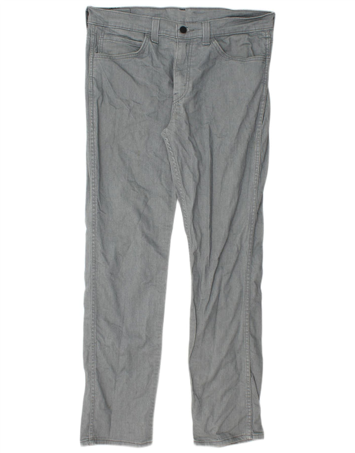 Levi's Herre 511 Slim Jeans W34 L32 Grå Bomuld