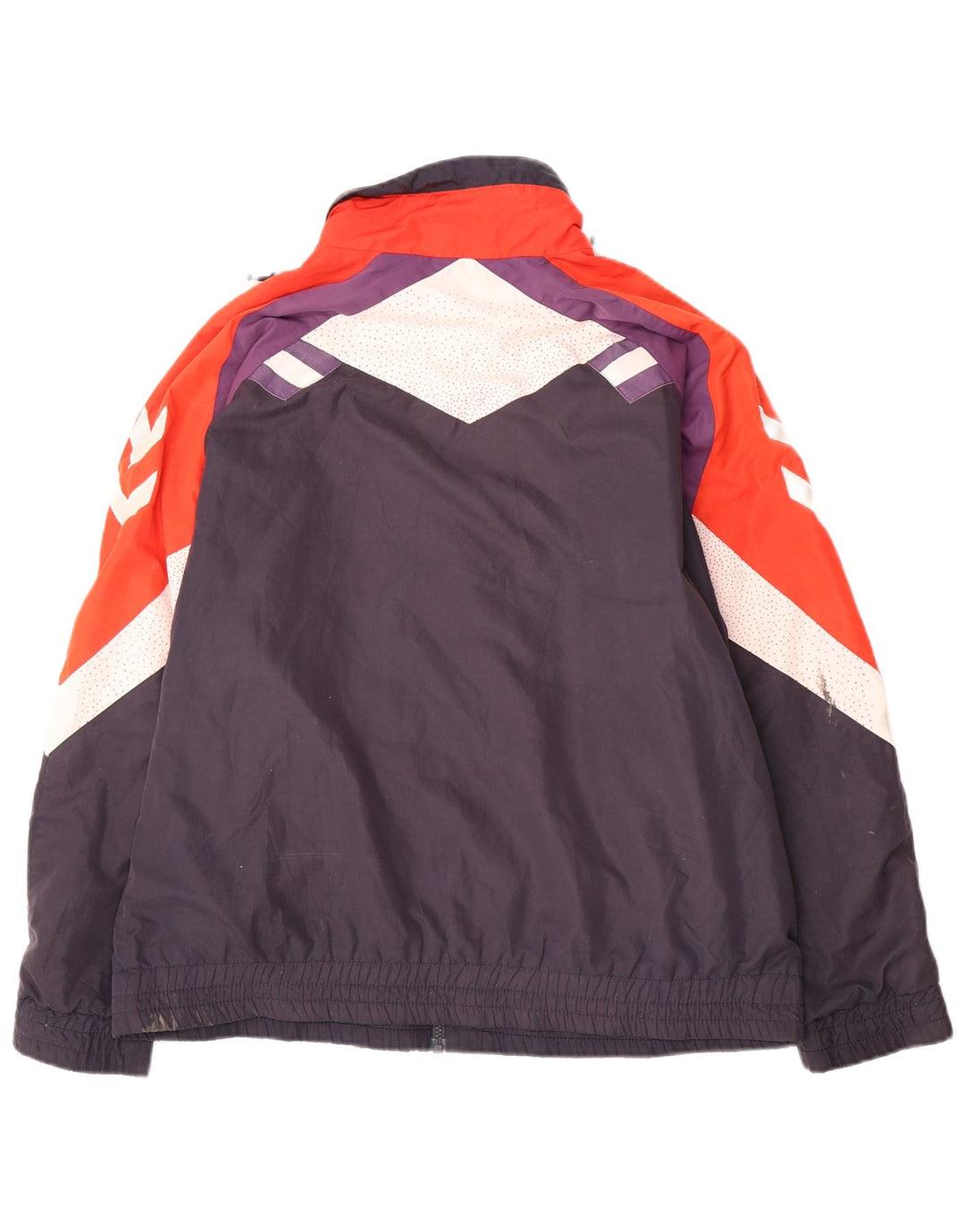 Hummel Herre Loose Fit træningsdragt Top jakke Small Navy Blue Colourblock