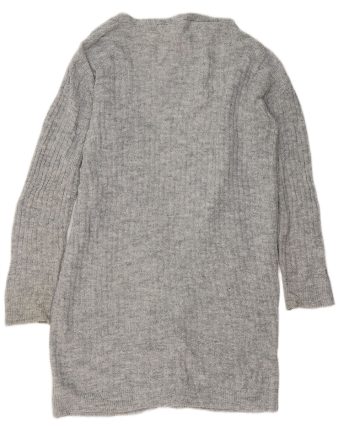 DOROTHY PERKINS Dame Longline Cardigan Sweater UK 14 Large Grey