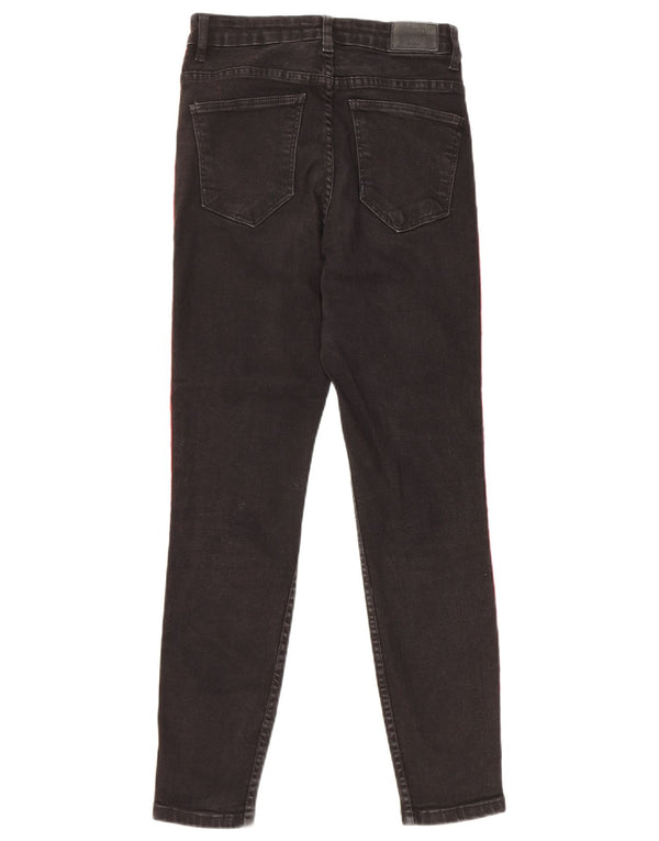Zara Dame Trafaluc Skinny Jeans EU 38 Small W28 L26 Sort Colourblock